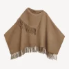 Schals^By Malene Birger Turtma Wollponcho LightBrown