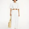 Tops & Blusen^By Malene Birger Ulrikke Top aus Bio-Baumwolle SoftWhite