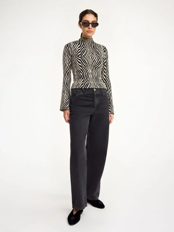 Demin^By Malene Birger Vinola Biobaumwoll-Jeans Black