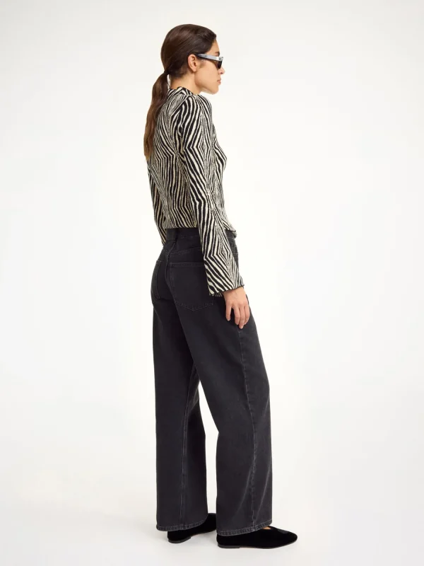 Demin^By Malene Birger Vinola Biobaumwoll-Jeans Black