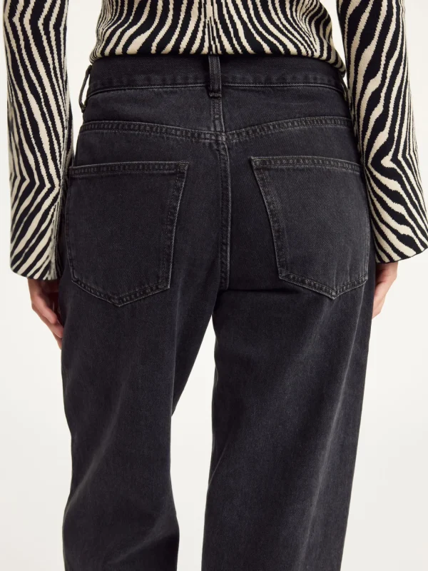 Demin^By Malene Birger Vinola Biobaumwoll-Jeans Black