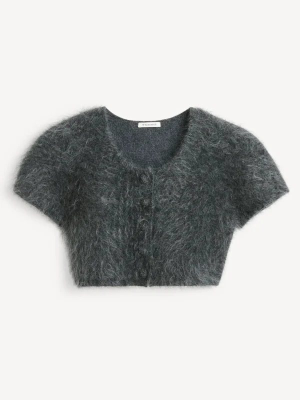 Strickmode^By Malene Birger Zhara Oberteil Jetgrey