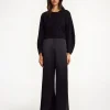 Strickmode^By Malene Birger Zharea Cardigan aus Wolle Black